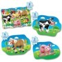 Set Primele Mele 4 Puzzle-Uri Ferma The Learning Journey - 2